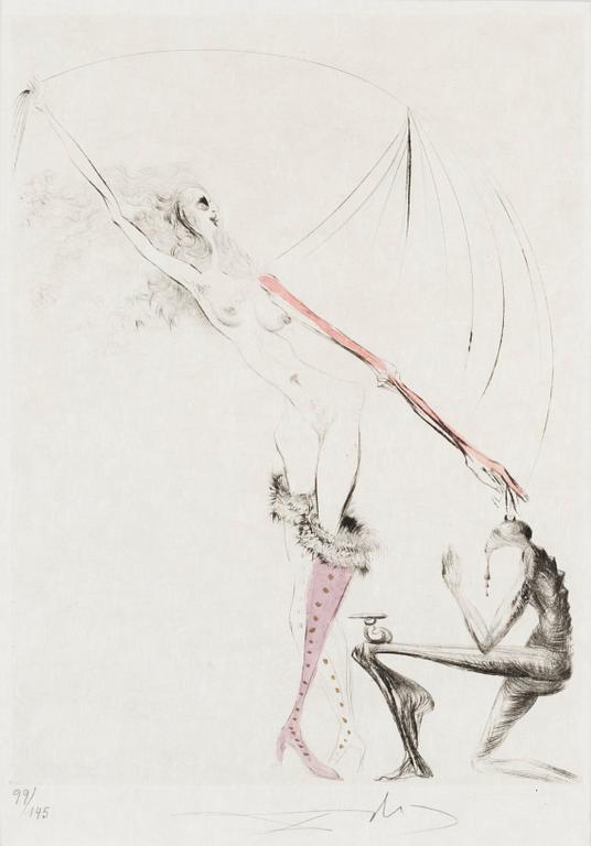 Salvador Dalí, "La botte violette", ur "Vénus aux fourrures".