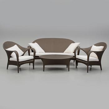 TRÄDGÅRDSMÖBLEMANG, 4 delar, "Tango", Richard Frinier, Dedon.