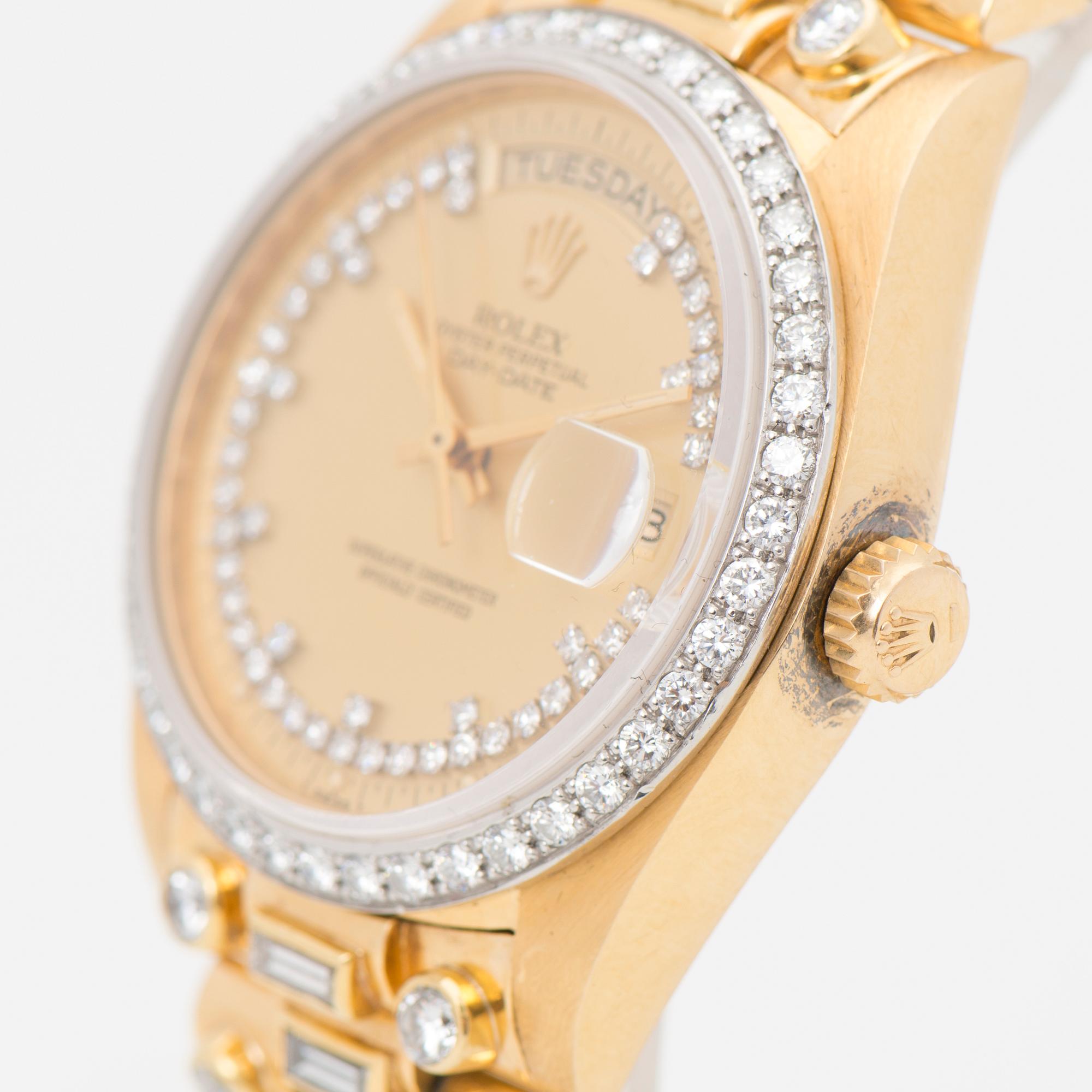 ROLEX, Day-Date, armbandsur, 36 mm.