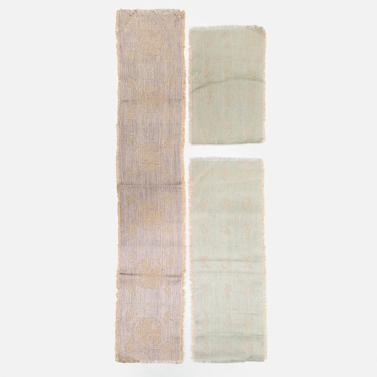 Margareta Ahlstedt-Willandt, kaitaliinoja, 2 kpl ja tabletti, Ateljé Margareta Ahlstedt-Willandt.