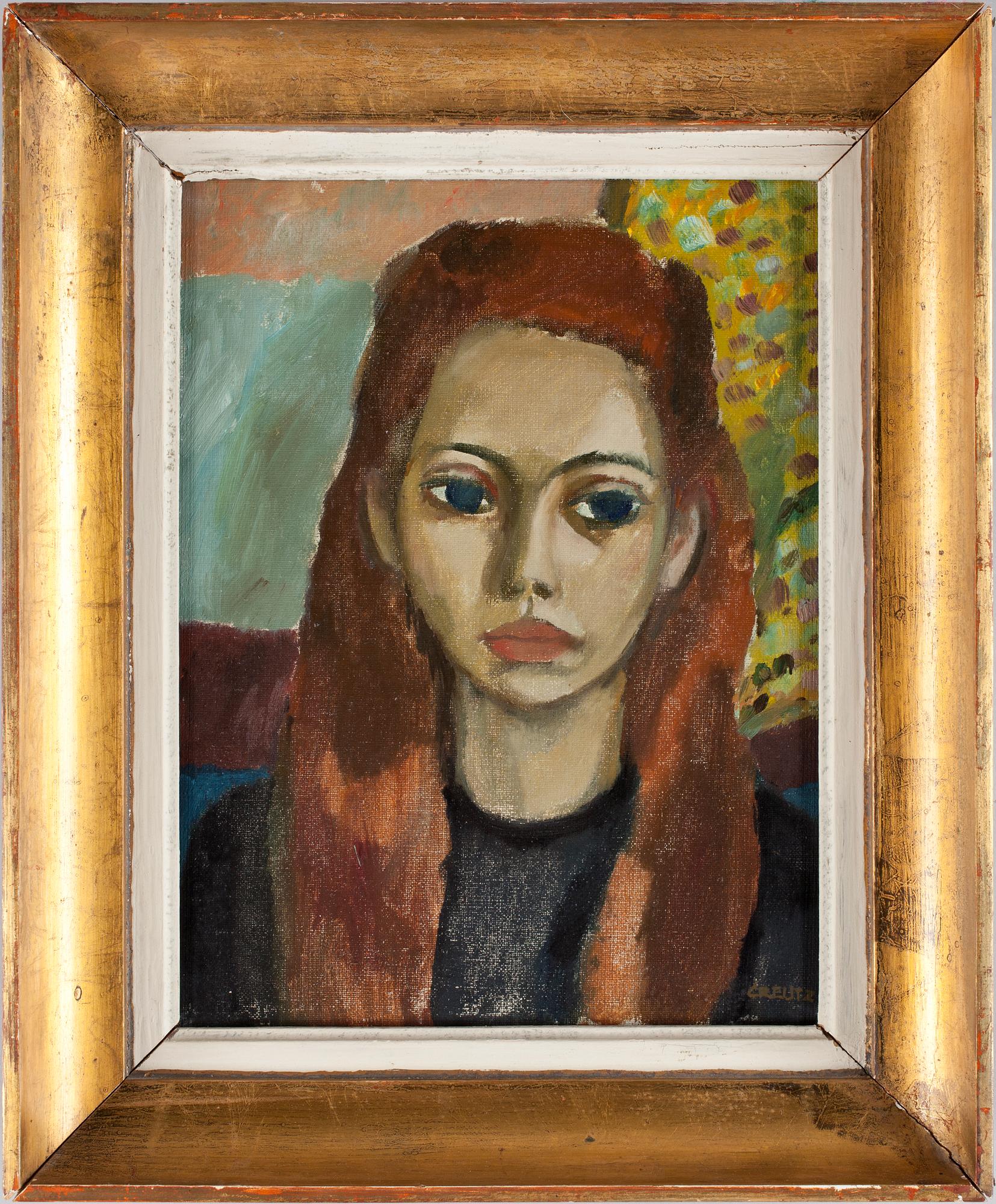 MAGNUS CREUTZ, olja på duk, sign.