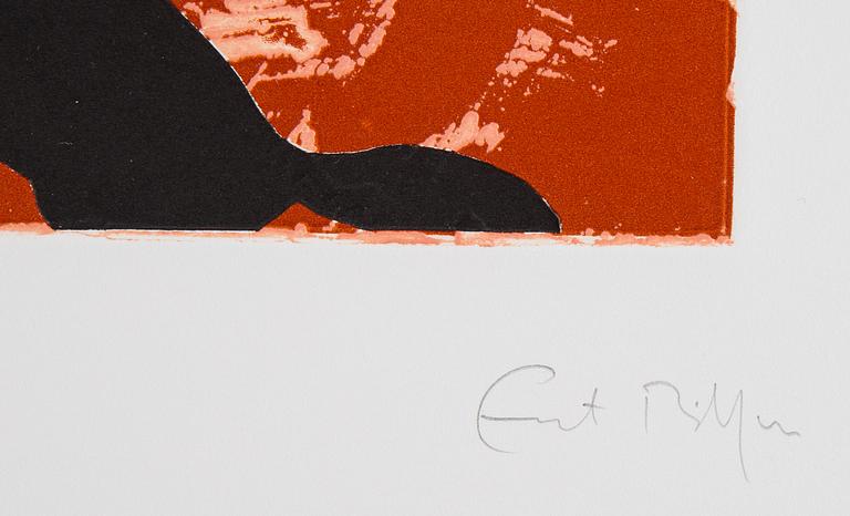 Ernst Billgren, "The end of all animals", portfolio bestående av 12 etsningar, signerad och numrerad 3/40.