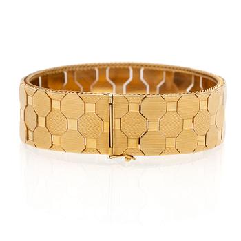 Armband, 18k guld, Uno A Erre, Italien.