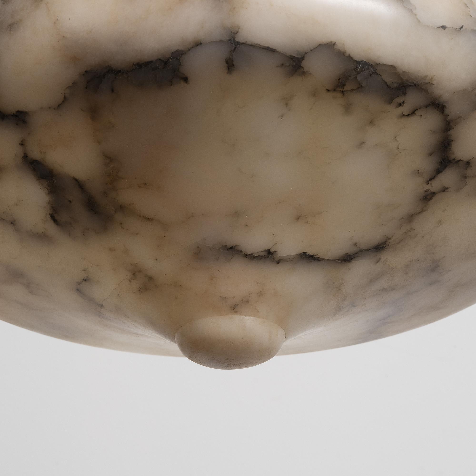 Takampel, alabaster, 1920-tal.