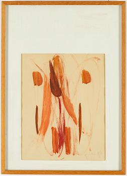 EDDIE FIGGE, watercolour on paper, signed and dated 1956.