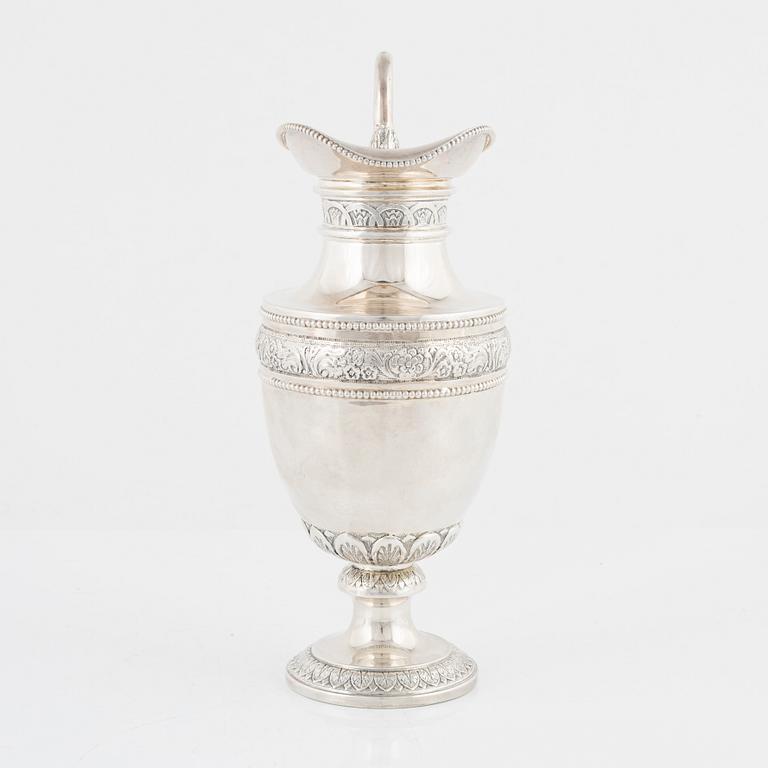 Vinkanna, silver, empirestil, 1900-tal.