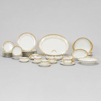 A 40-piece porcelain 'Yale' dinnerware set from Haviland & Co, Limoges, France.