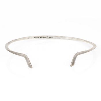 HALSBAND, silver, Claes Giertta, Stockholm, 1971. Total vikt ca 22 g.