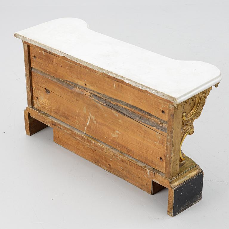 Spegeltrymå, nyrokoko, 1800-tal.