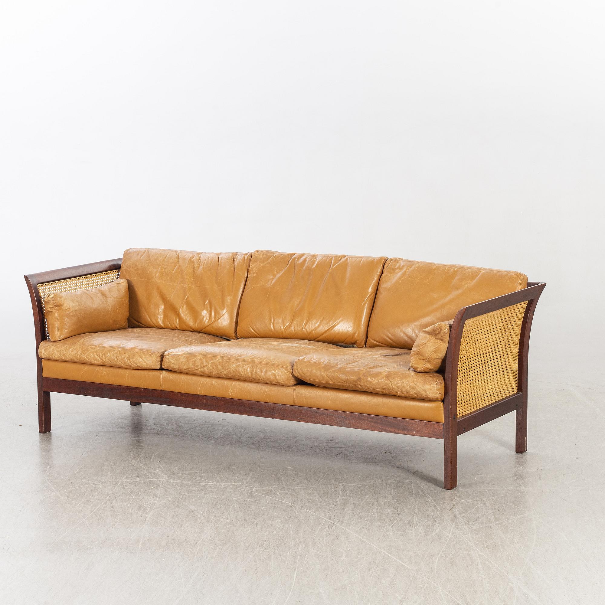 Arne Norell,soffa "Rotang", 1900-talets andra hälft.