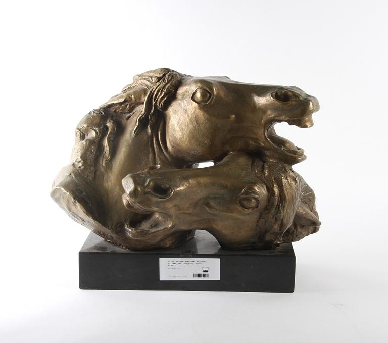 MICHEW EDELSTAM, NATASCHA, tillskriven. Skulptur, brons, sign.