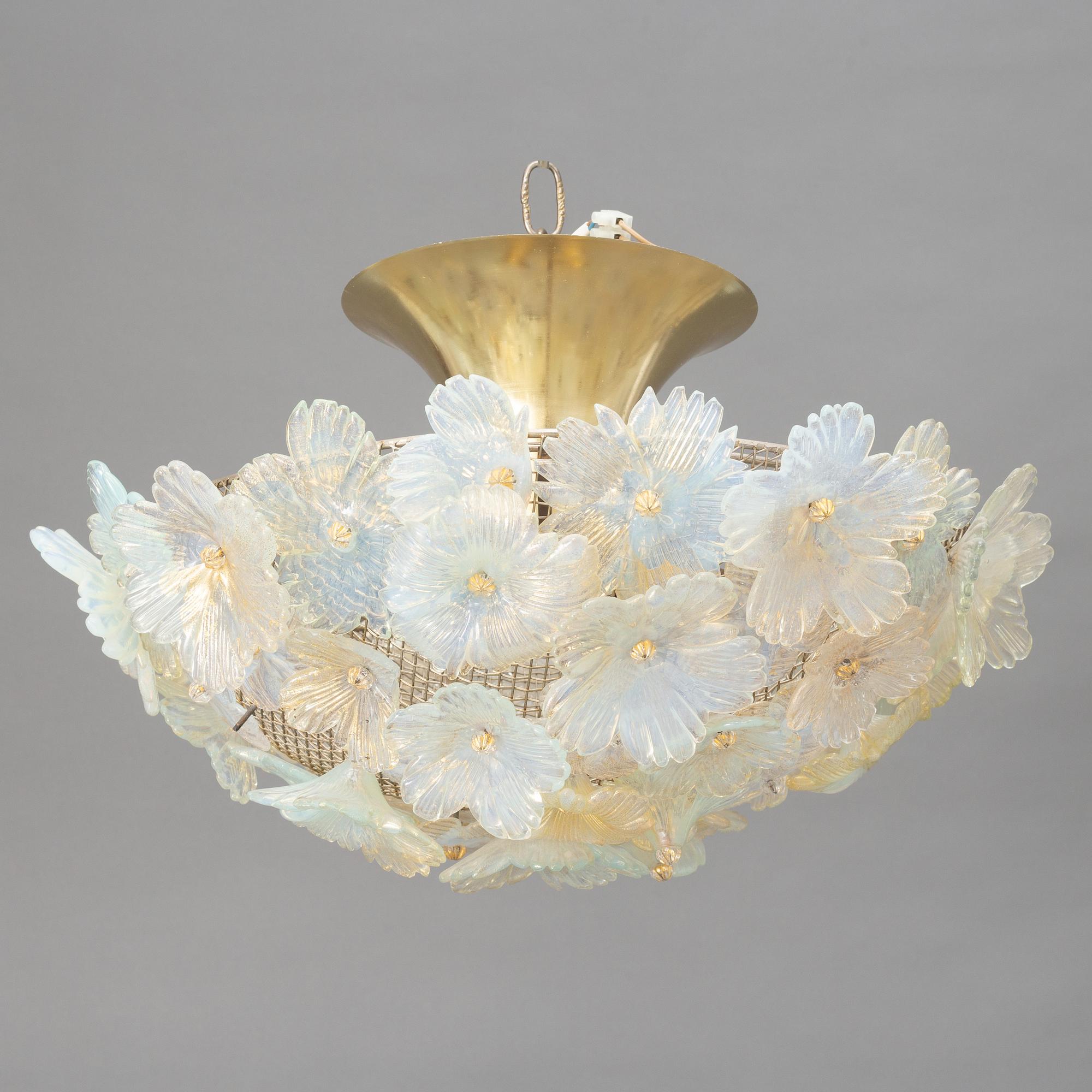 A ceiling lamp, second half of the 20th Century.