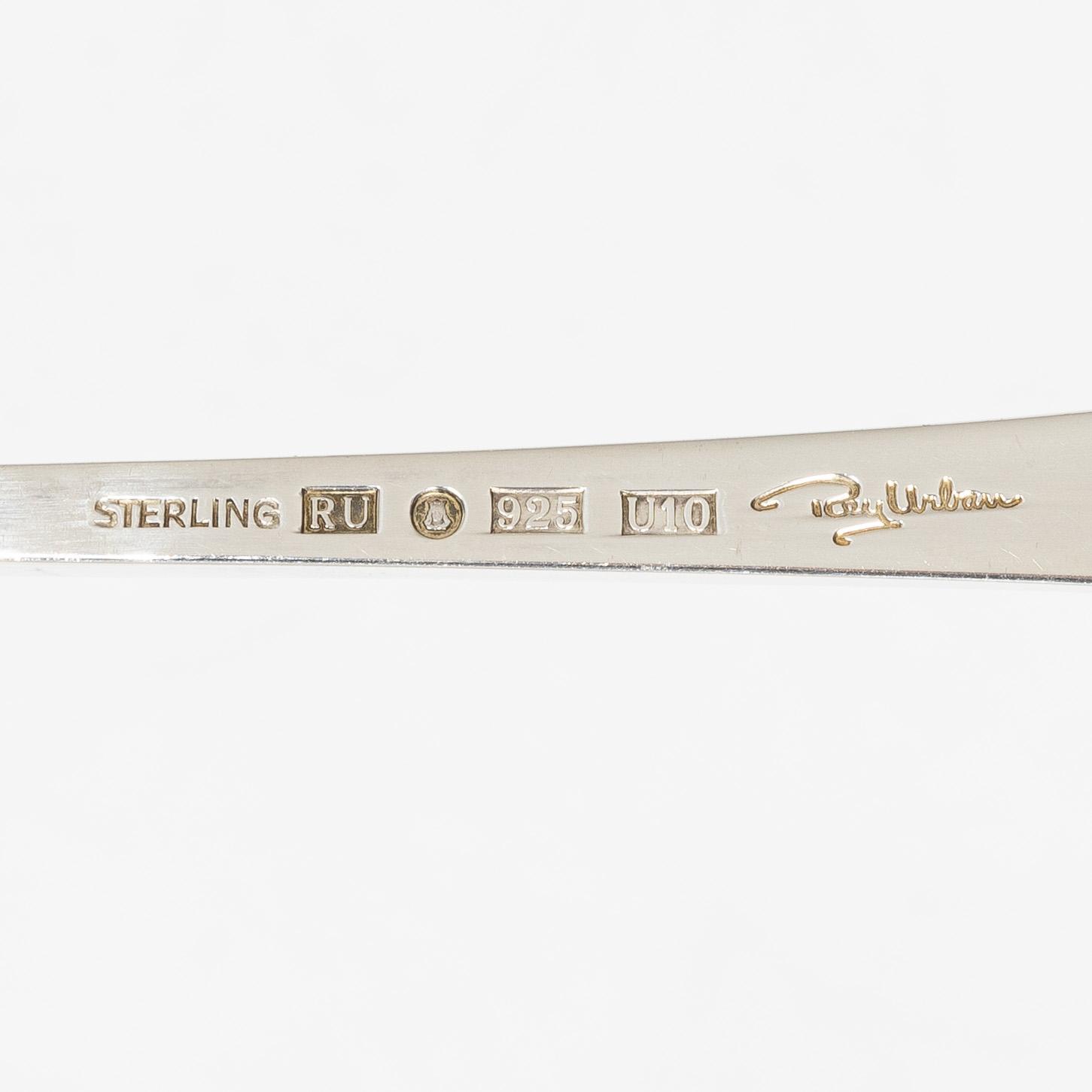 Rey Urban, bestickservis, 51 delar, sterlingsilver, Stockholm, 1967-97.