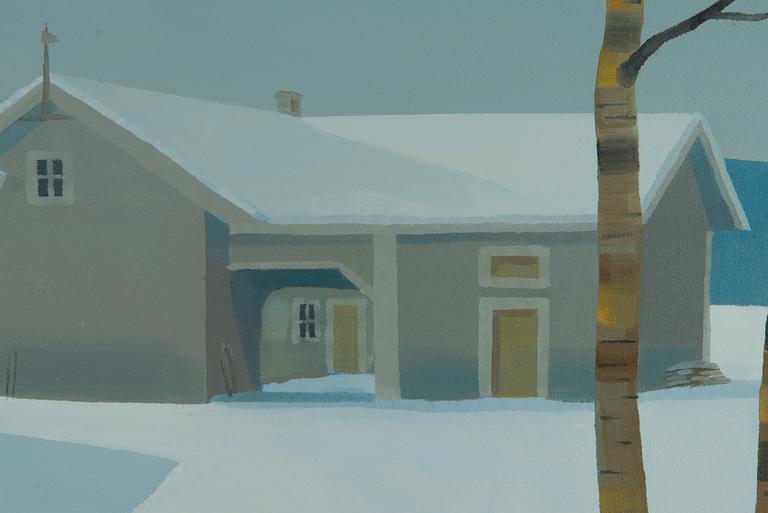 Pentti Koivikko, "Hiljentynyt piha".