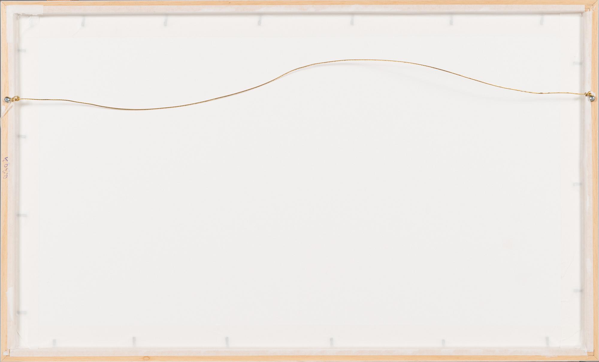 Ernst Mether-Borgström, gouache, signerad och daterad -80.