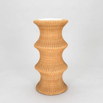 Eero Aarnio, a 1960's "Story Stool" rattan stool, handmade by Sokeva, Finland.