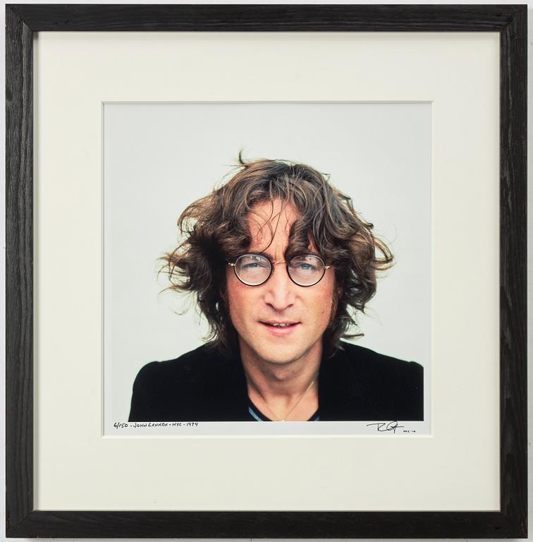 Bob Gruen, "John Lennon, NYC", 1974.