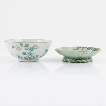 Two Chinese porcelain bowls, early 20th Century.