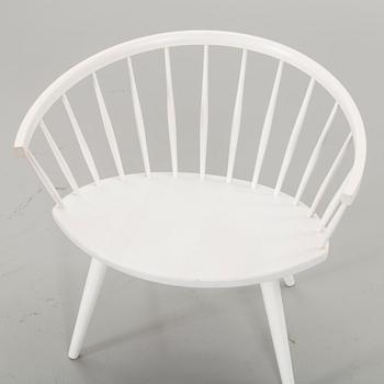 An Yngve Ekström "Arka" lounge chair, designed 1955, Stolab Sweden.