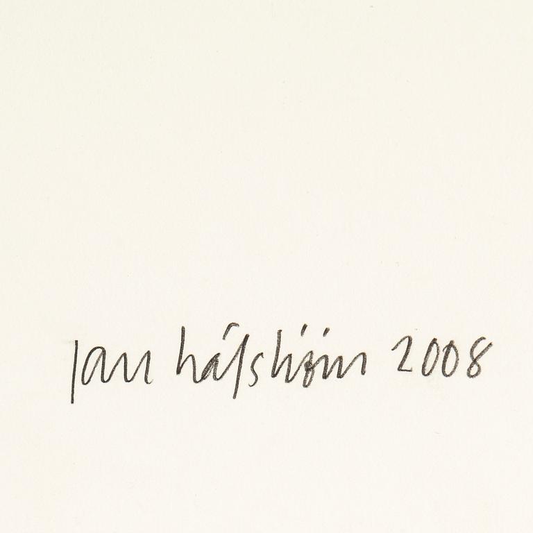 JAN HÅFSTRÖM, handcoloured litograph, signed and dated 2008. Numbered A.P. II/X.