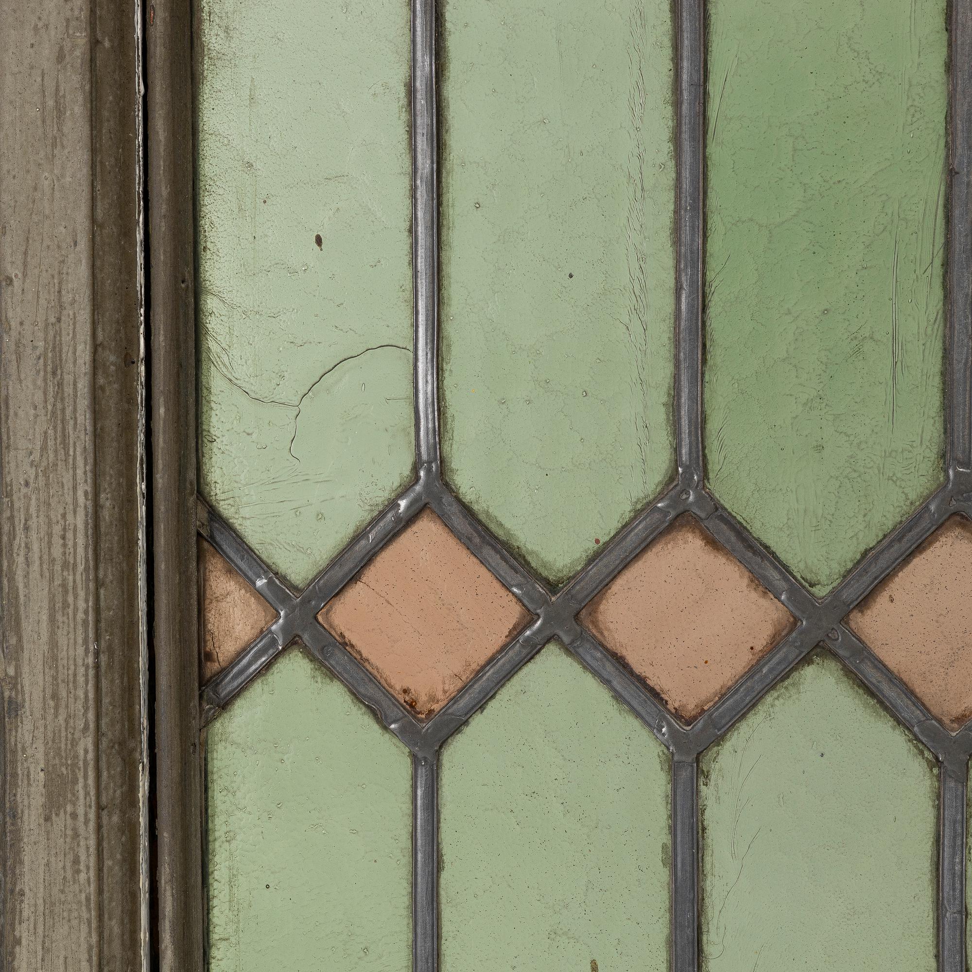 Stained glass window, 18th–20th century.
