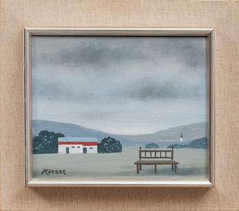 STELLAN MÖRNER, olja på duk, signerad.