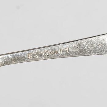 Jacob Ängman, Cutlery set, 62 pieces, silver, "Rosenholm", GAB, Stockholm and Eskilstuna, some 1980.