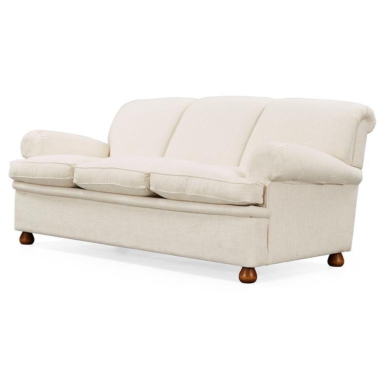 A Josef Frank sofa, model 703, Svenskt Tenn, Sweden.