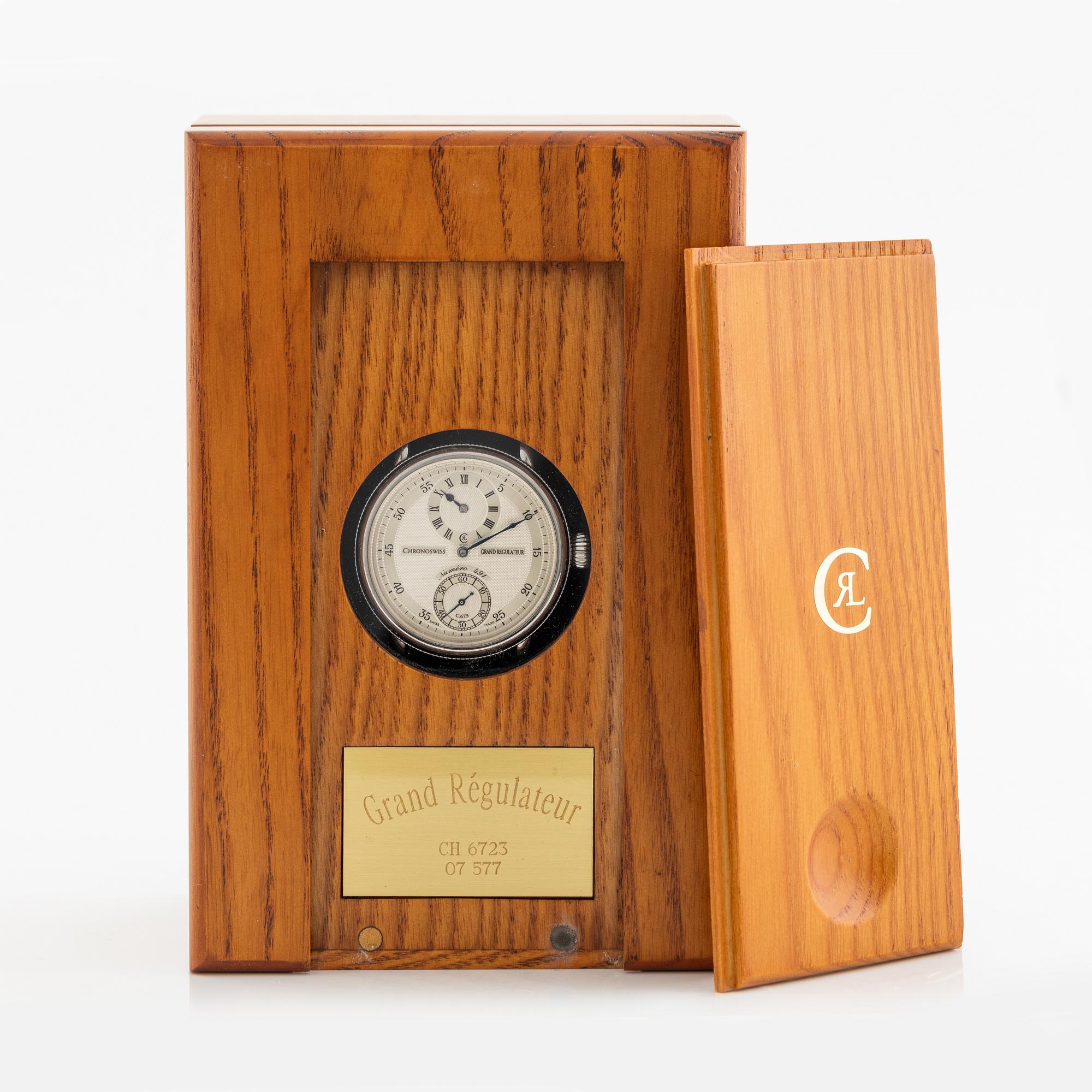 Chronoswiss, Grand Regulator, wristwatch, 44 mm.