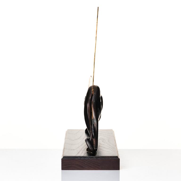 Arman, sculpture, bronze, signed and numbered 20/99.