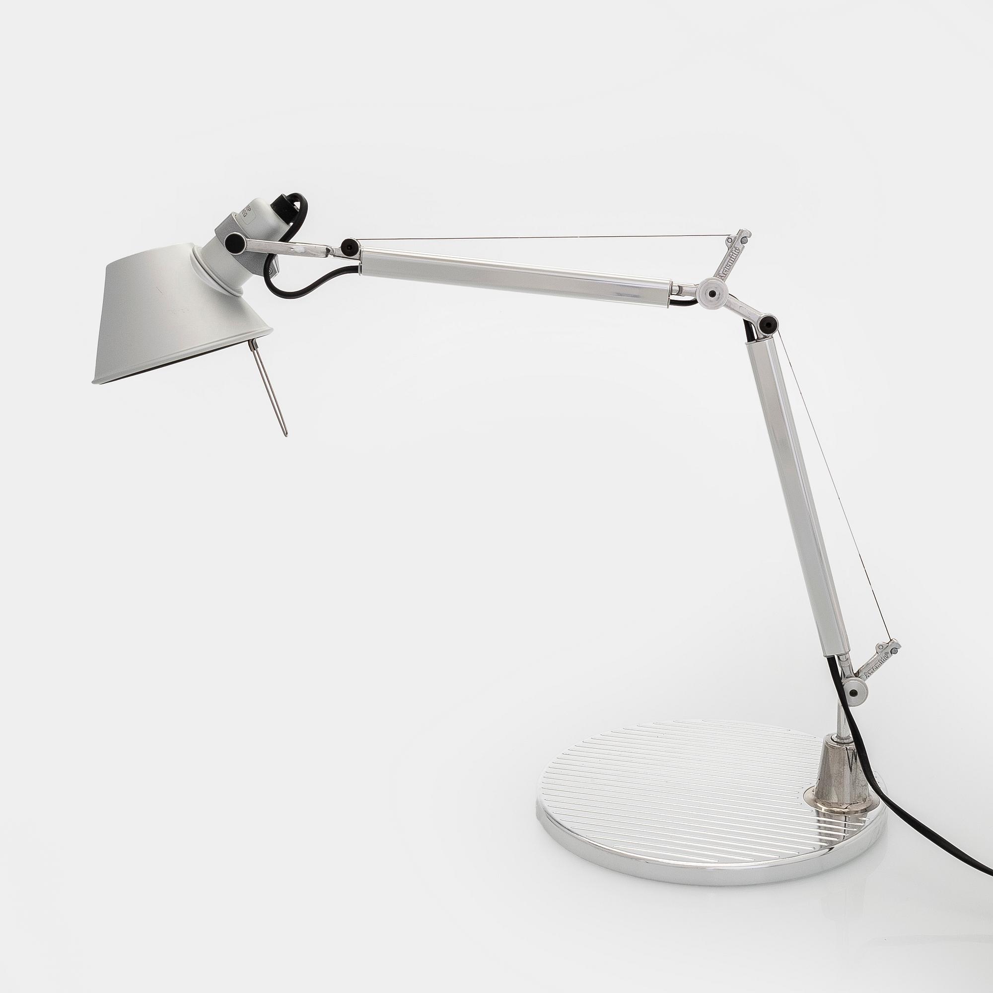 Michele De Lucchi & Giancarlo Fassina, a table lamp 'Tolomeo' Artemide Italy.