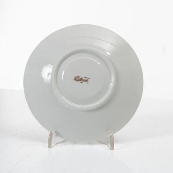 Alf Wallander, 10 coffee cups with saucers, "Dragonfly", Rörstrand, Art Nouveau.