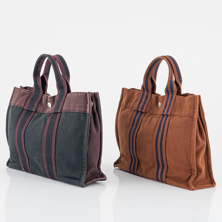 Hermès, bags, 2 pcs, "Fourre tout PM".