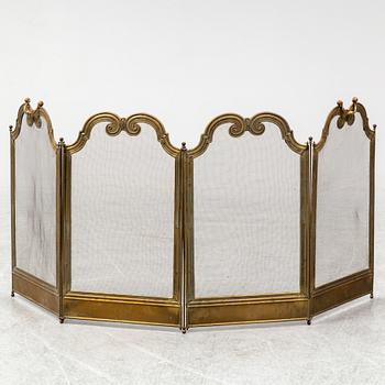 GNISTGALLER, fyrdelad, mässing, 1900-talets första hälft.