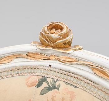 STOLAR, 1 par, gustavianska, 1700-tal, Melchior Lundberg.