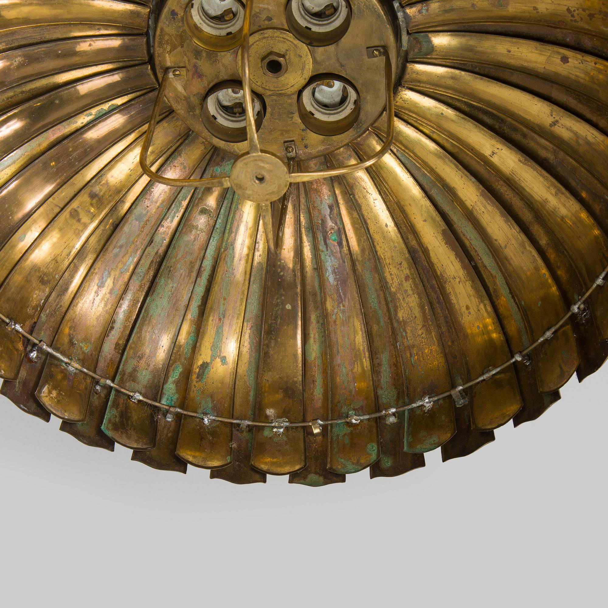 Paavo Tynell, a 1930s '1926' lamp shade / pendant light for Taito.