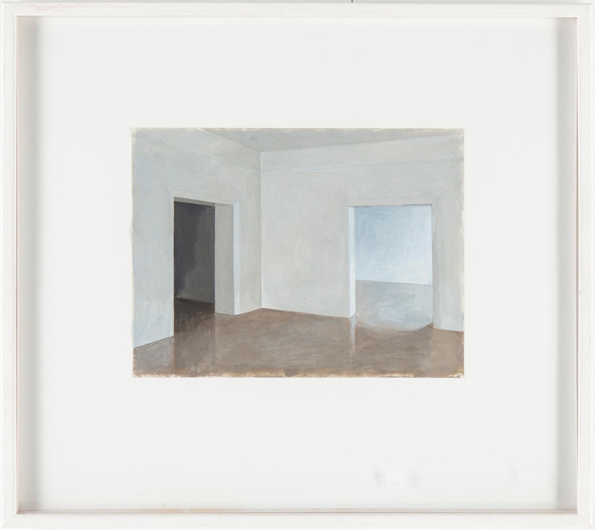 RICHARD GRIFFITH CARLSSON, gouache, signerad och daterad 2002 á tergo.