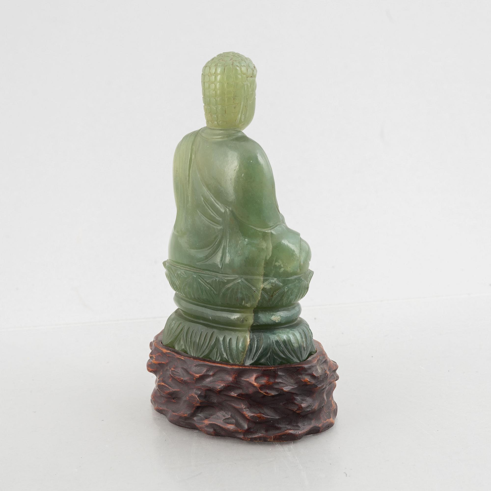Buddha, bowenit. Kina, 1900-tal.