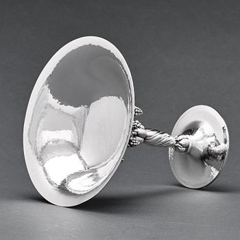 Georg Jensen, skål på fot, Köpenhamn efter 1945 (2012), sterling, design nr 263 B.