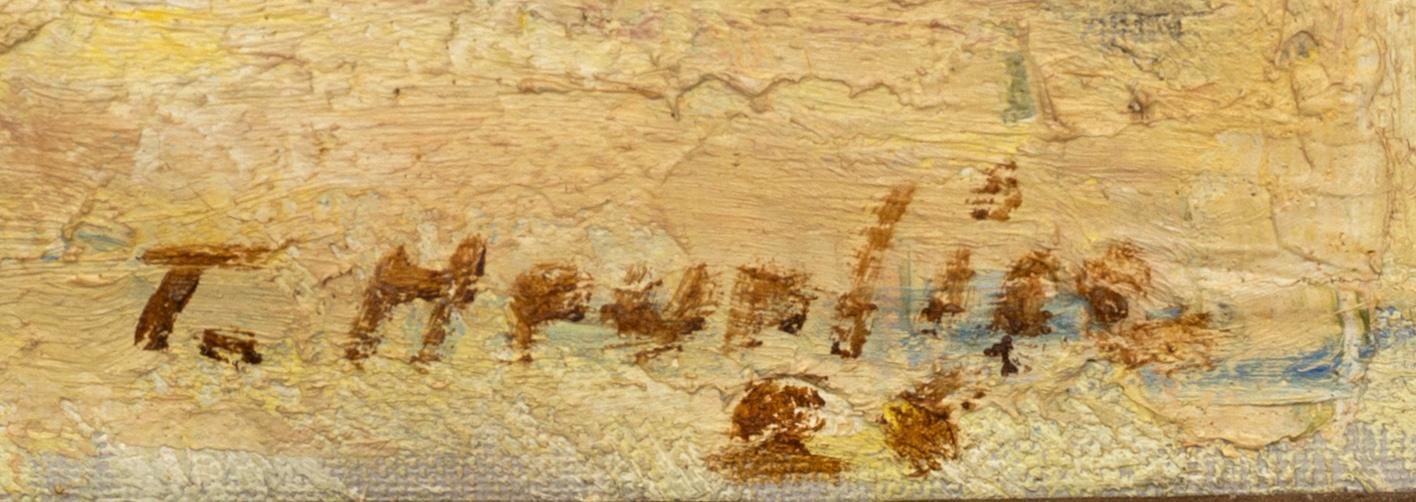 THEODOR HEURLIN, oil on canvas signed and dated 26.