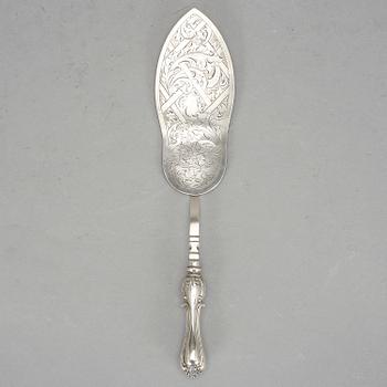 TÅRTSPADE, silver, Pehr Ericson, Malmö 1868. Vikt ca 80 gram.