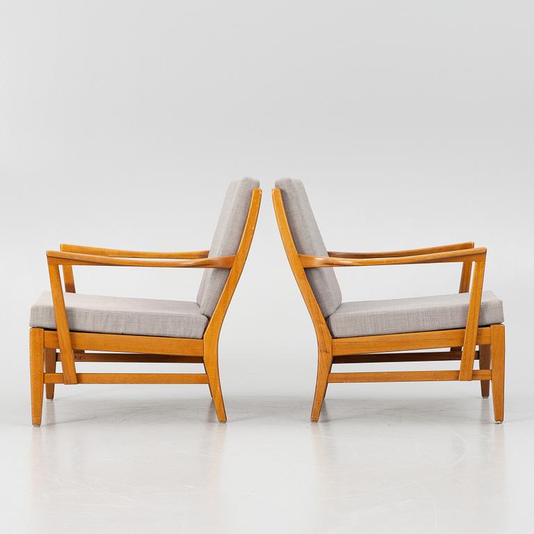 Armchairs, a pair, second half of the 20th century.