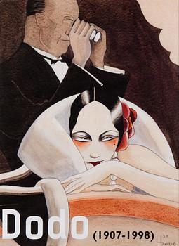 POSTER, Dodo, 1920´s motif.