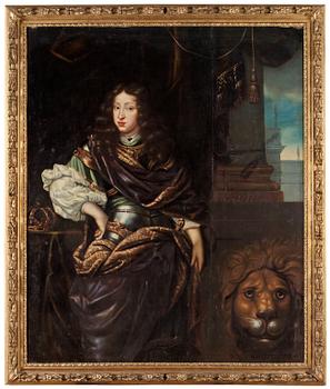 235. David Klöcker Ehrenstrahl, "Konung Karl XI" (1655-1697).