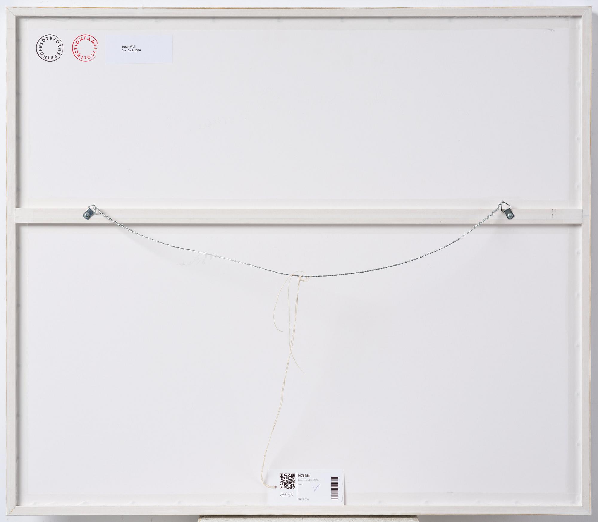 Susan Weil, "Star Fold".