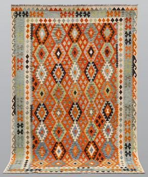 A carpet, Kilim, ca 291 x 203 cm.
