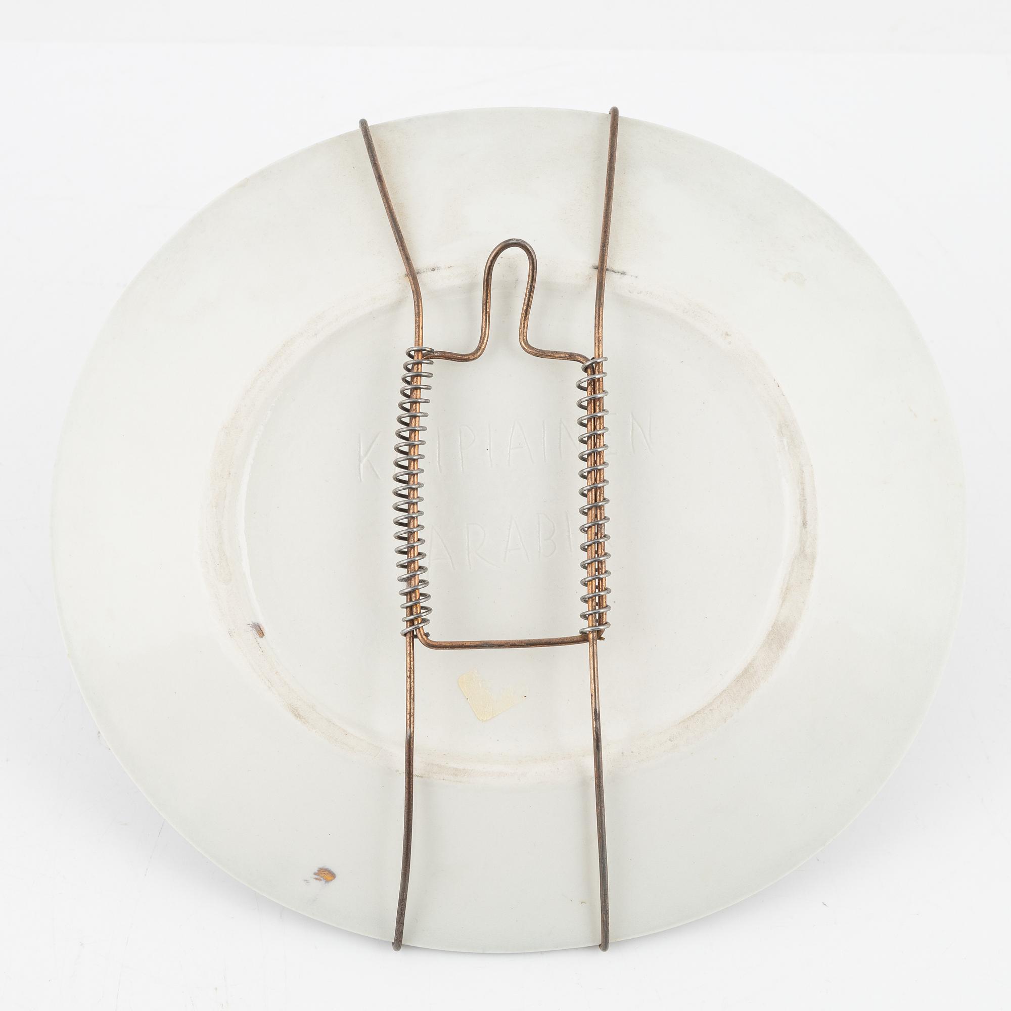 Birger Kaipiainen, a ceramic dish, Arabia, Finland.