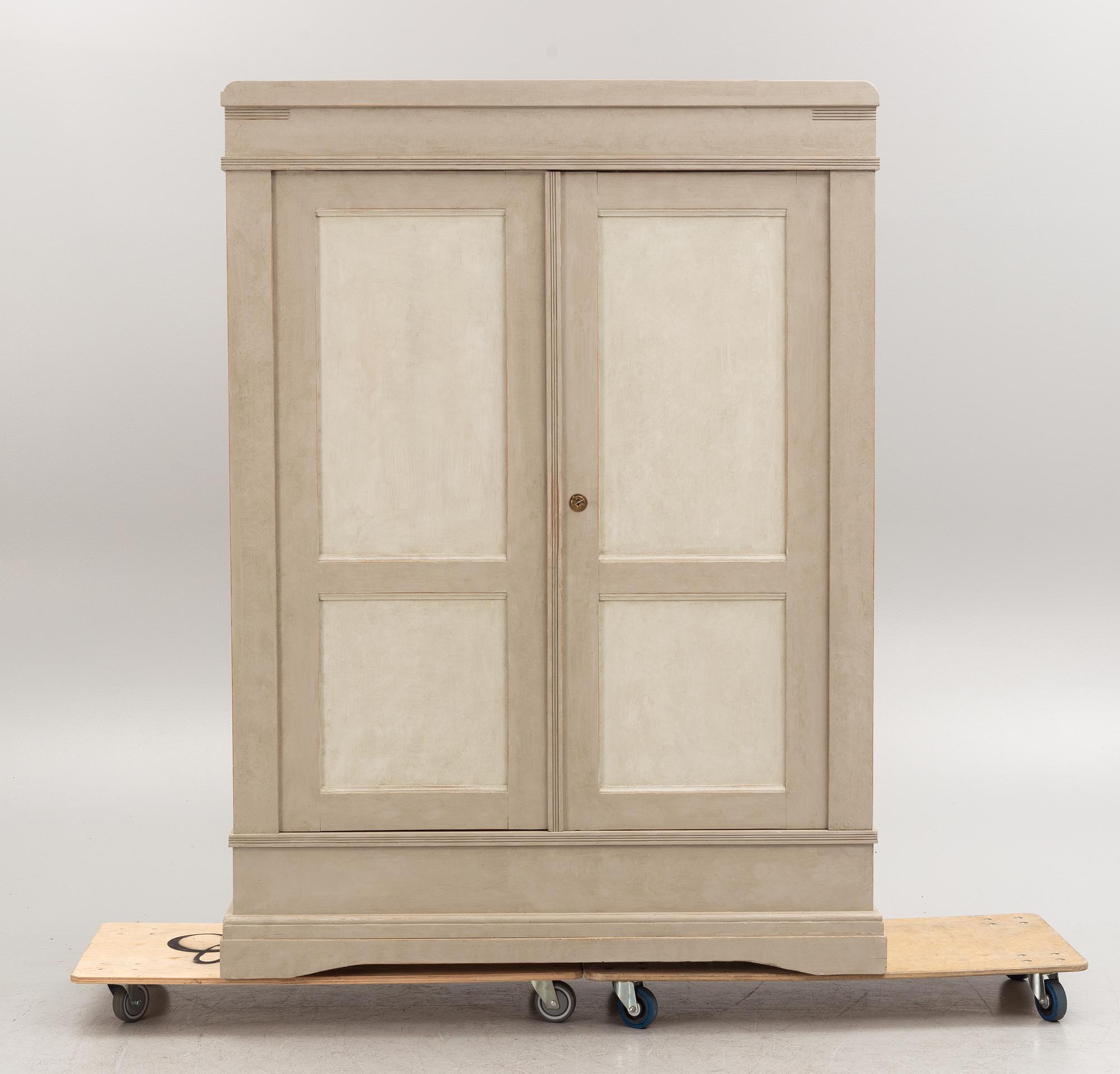 Wardrobe, circa 1900.