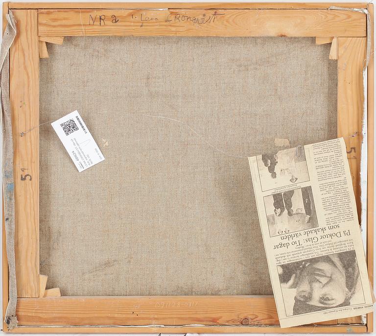 LENA CRONQVIST, olja på duk, signerad och daterad 1970.