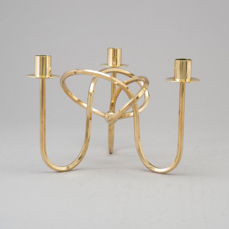 JOSEF FRANK, a brass candelabra.